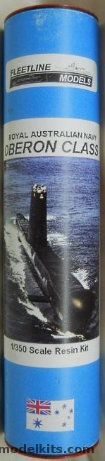 Fleetline Models 1/350 Oberon Class Submarine Royal Australian Navy plastic model kit